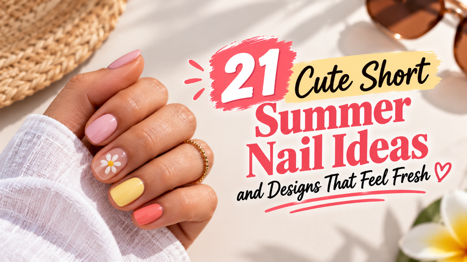 Cute Short Summer Nail Ideas and Designs